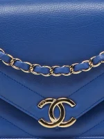 ⁦chevron shoulder bag⁩ – תמונה ⁦6⁩