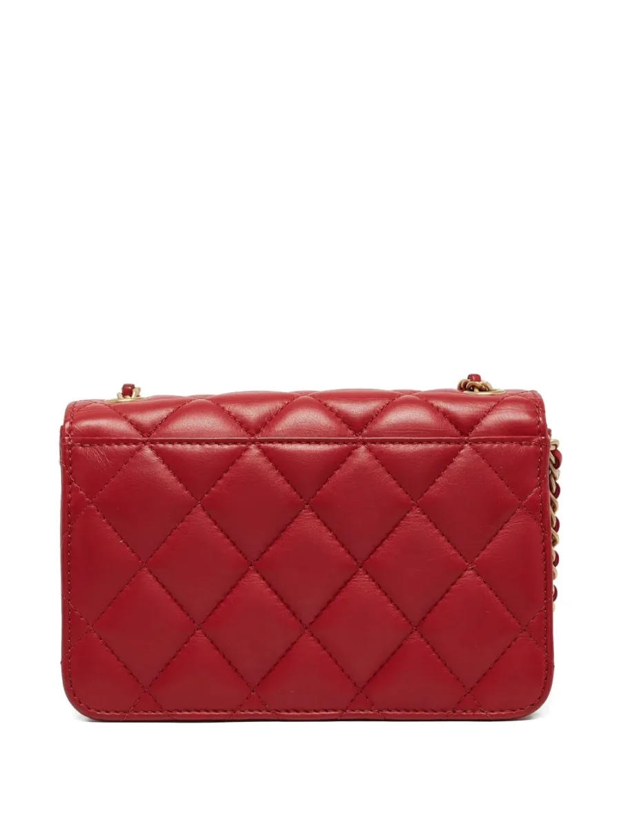 ⁦interlocking CC matelassé shoulder bag⁩ – תמונה ⁦3⁩