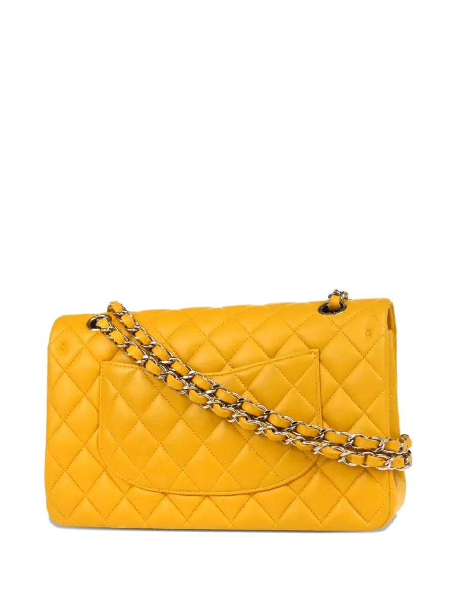 ⁦2014 medium Double Flap leather shoulder bag⁩ – תמונה ⁦2⁩
