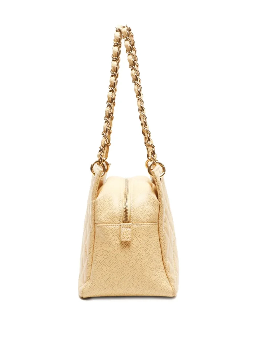 ⁦2002-2003 caviar leather shoulder bag⁩ – תמונה ⁦5⁩