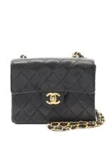1986-1988 mini matelassé crossbody bag