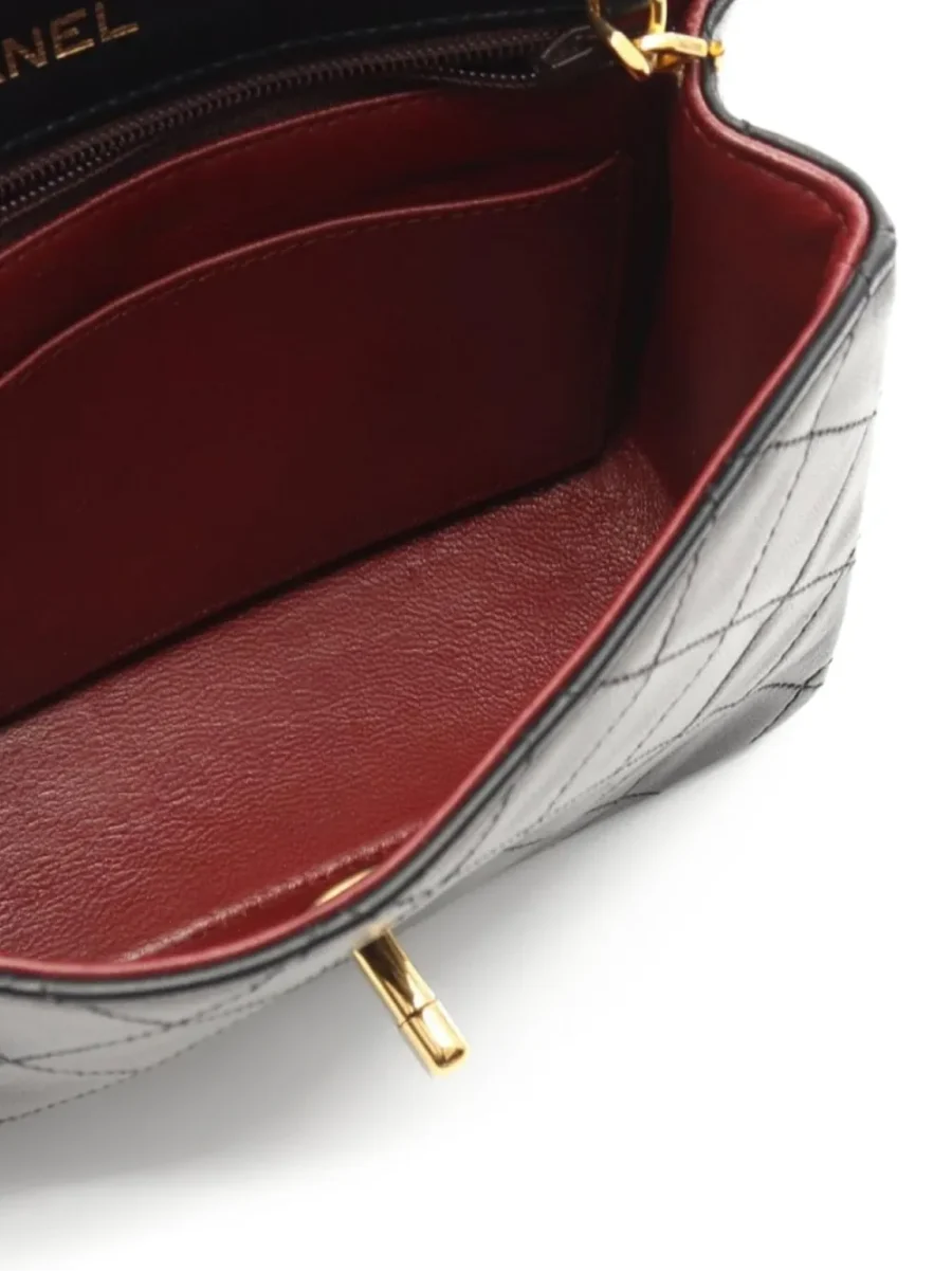⁦1986-1988 mini matelassé crossbody bag⁩ – תמונה ⁦4⁩