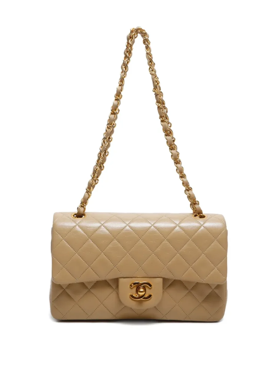 ⁦1985-1993 Matelassé Double Flap shoulder bag⁩ – תמונה ⁦2⁩
