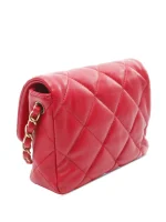 ⁦2021-2025 Mini Quilted Lambskin Acrylic Coco Love Flap crossbody bag⁩ – תמונה ⁦3⁩