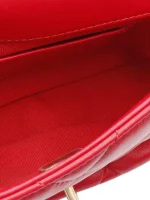 ⁦2021-2025 Mini Quilted Lambskin Acrylic Coco Love Flap crossbody bag⁩ – תמונה ⁦4⁩