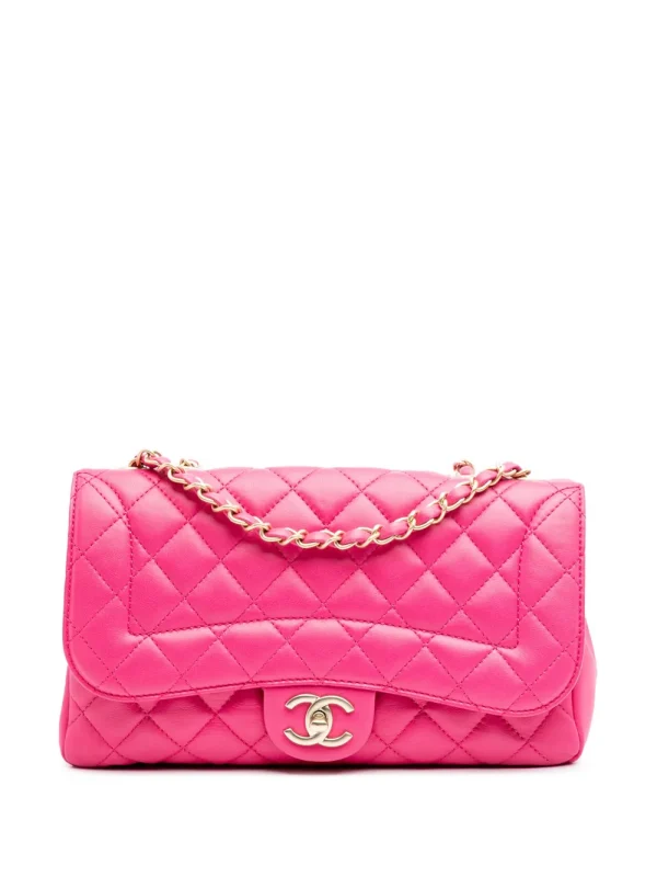 2015-2016 Medium Quilted Lambskin Mademoiselle Chic Flap shoulder bag