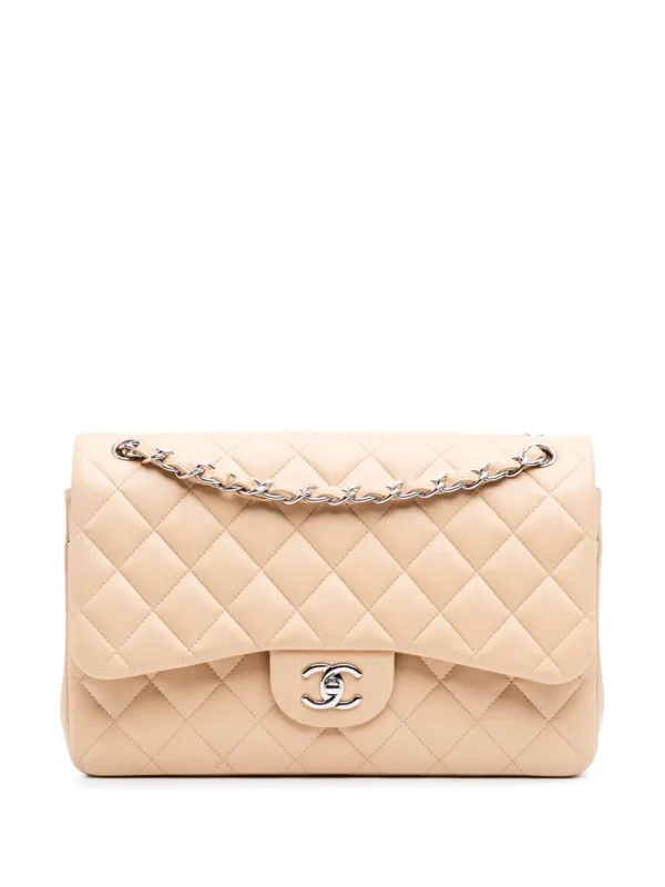 2012 Jumbo Classic Lambskin Double Flap shoulder bag
