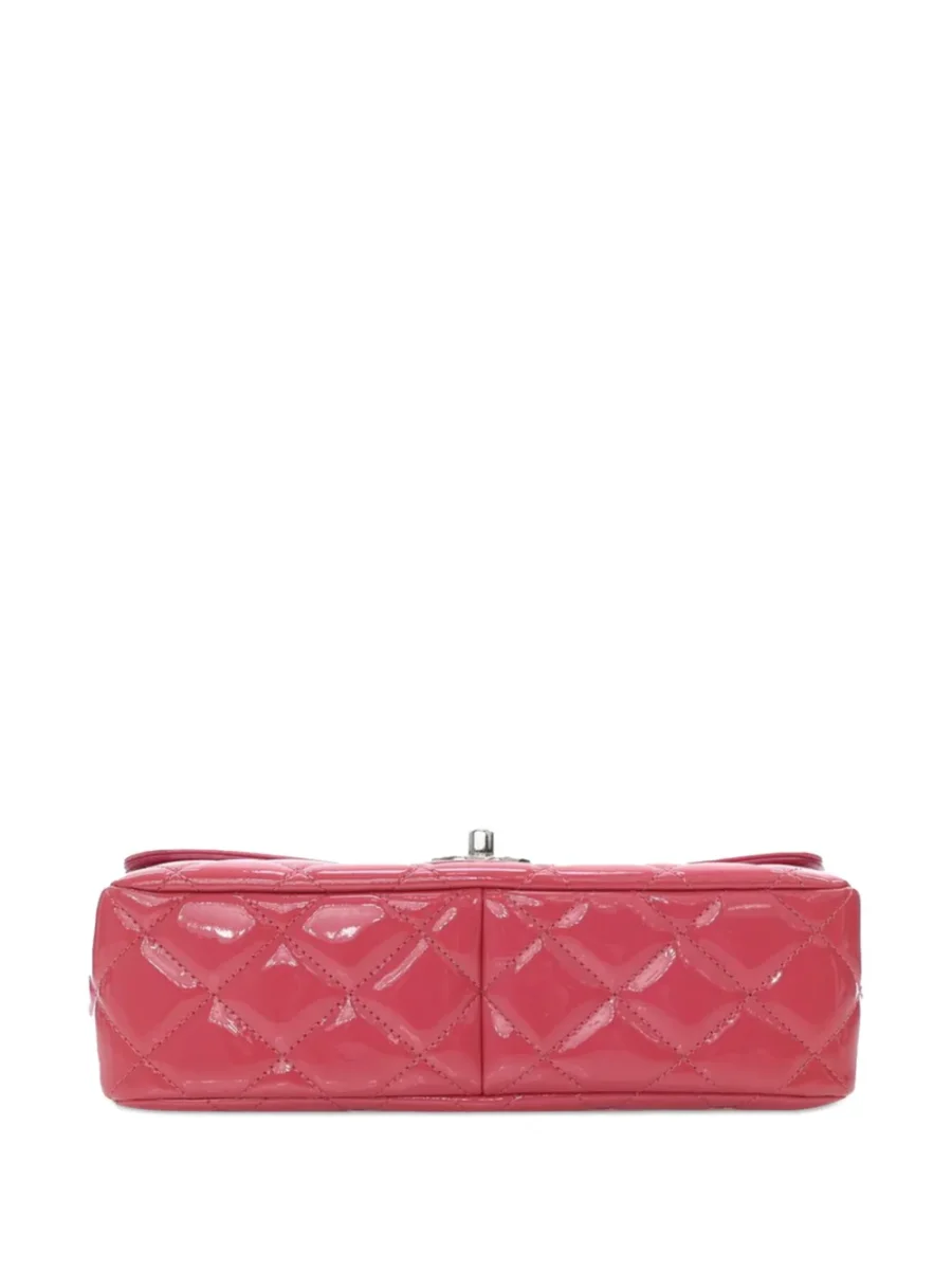⁦2014-2015 Medium Patent Coco Shine Flap shoulder bag⁩ – תמונה ⁦5⁩
