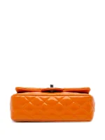 ⁦2014-2015 Mini Rectangular Classic Patent Single Flap crossbody bag⁩ – תמונה ⁦4⁩