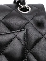 ⁦2010-2011 Jumbo Classic Lambskin Double Flap shoulder bag⁩ – תמונה ⁦4⁩