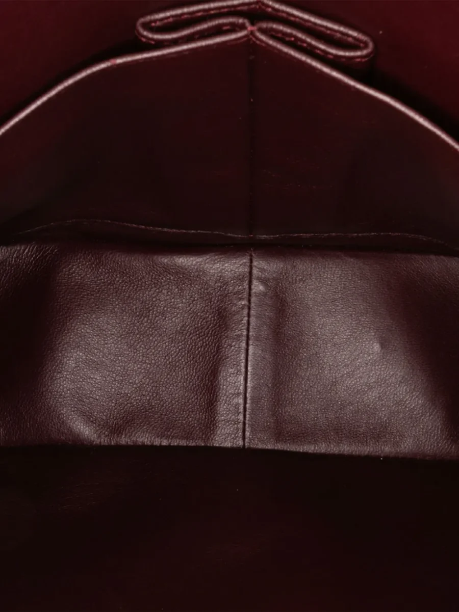 ⁦2010-2011 Jumbo Classic Lambskin Double Flap shoulder bag⁩ – תמונה ⁦6⁩