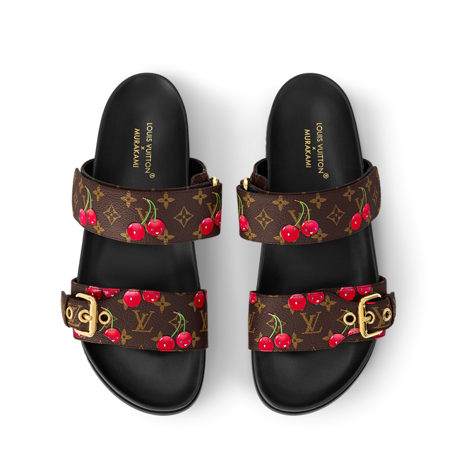 ⁦LV x TM Bom Dia Flat Comfort Mule⁩ – תמונה ⁦3⁩