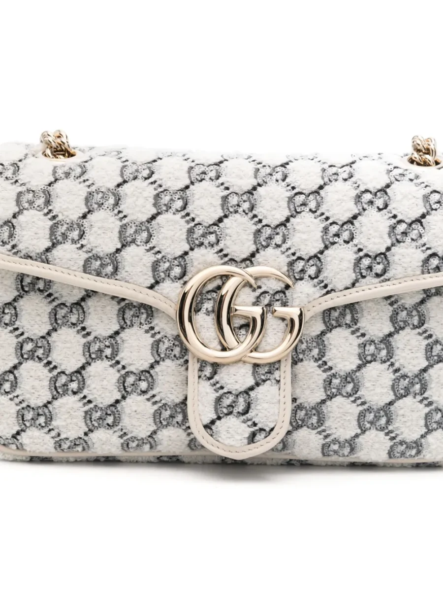 ⁦small GG Marmont shoulder bag⁩ – תמונה ⁦4⁩