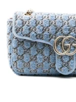 ⁦small GG Marmont shoulder bag⁩ – תמונה ⁦4⁩
