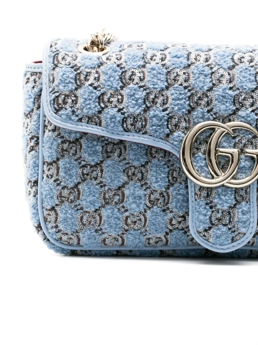 ⁦small GG Marmont shoulder bag⁩ – תמונה ⁦4⁩