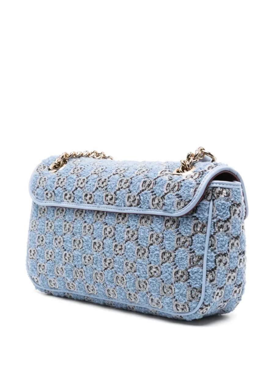 ⁦small GG Marmont shoulder bag⁩ – תמונה ⁦3⁩