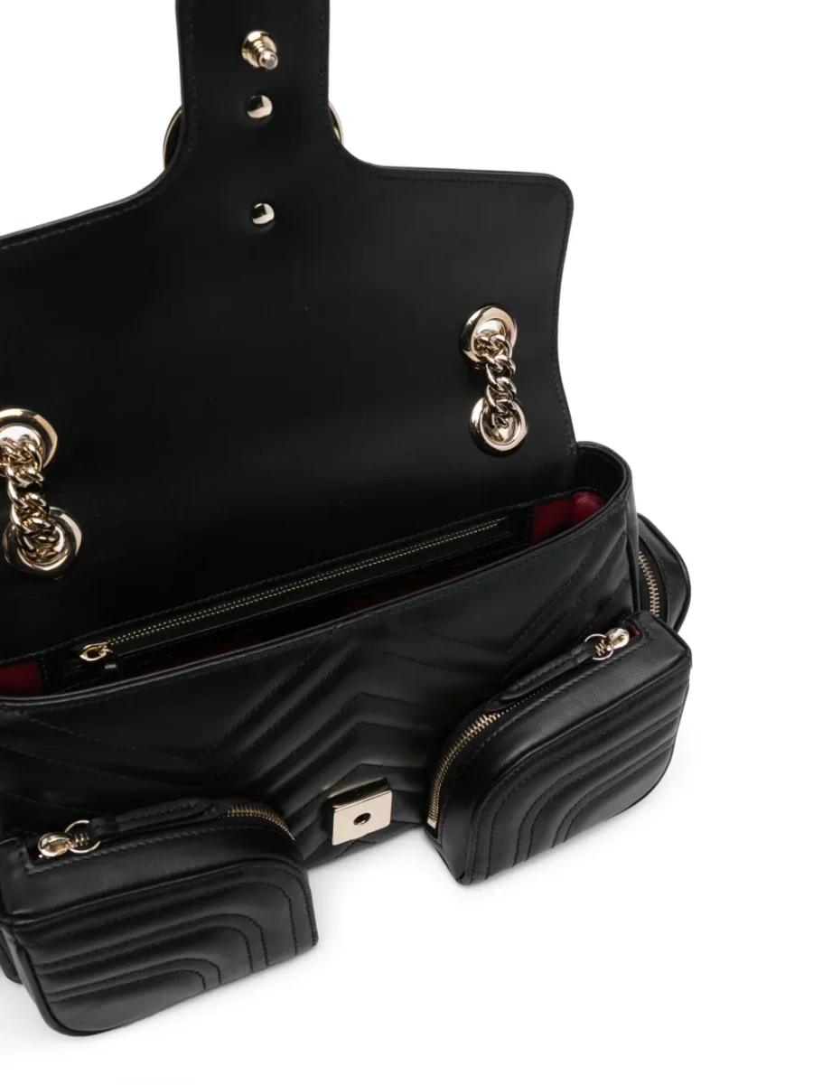 ⁦small GG Marmont shoulder bag⁩ – תמונה ⁦5⁩
