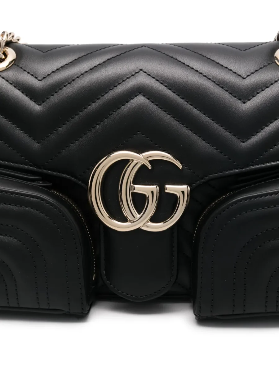 ⁦small GG Marmont shoulder bag⁩ – תמונה ⁦4⁩