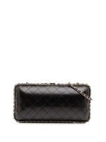 2012 Quilted Lambskin Chain Around Clutch crossbody bag