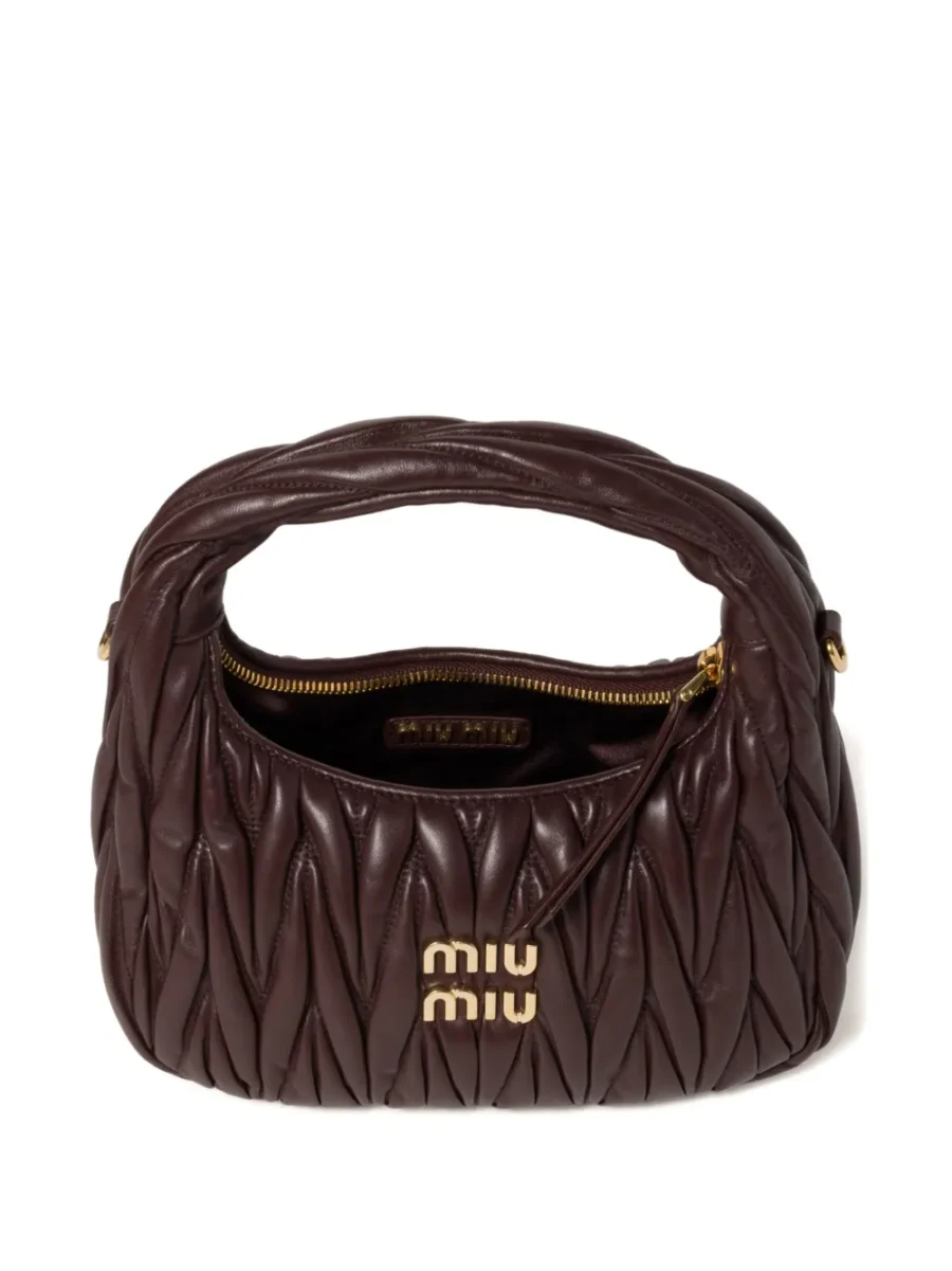 ⁦Wander matelassé leather cross body bag⁩ – תמונה ⁦4⁩