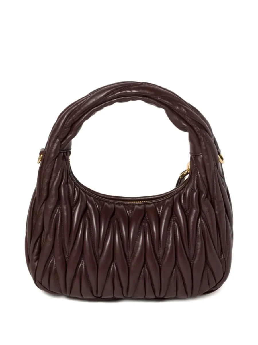 ⁦Wander matelassé leather cross body bag⁩ – תמונה ⁦2⁩
