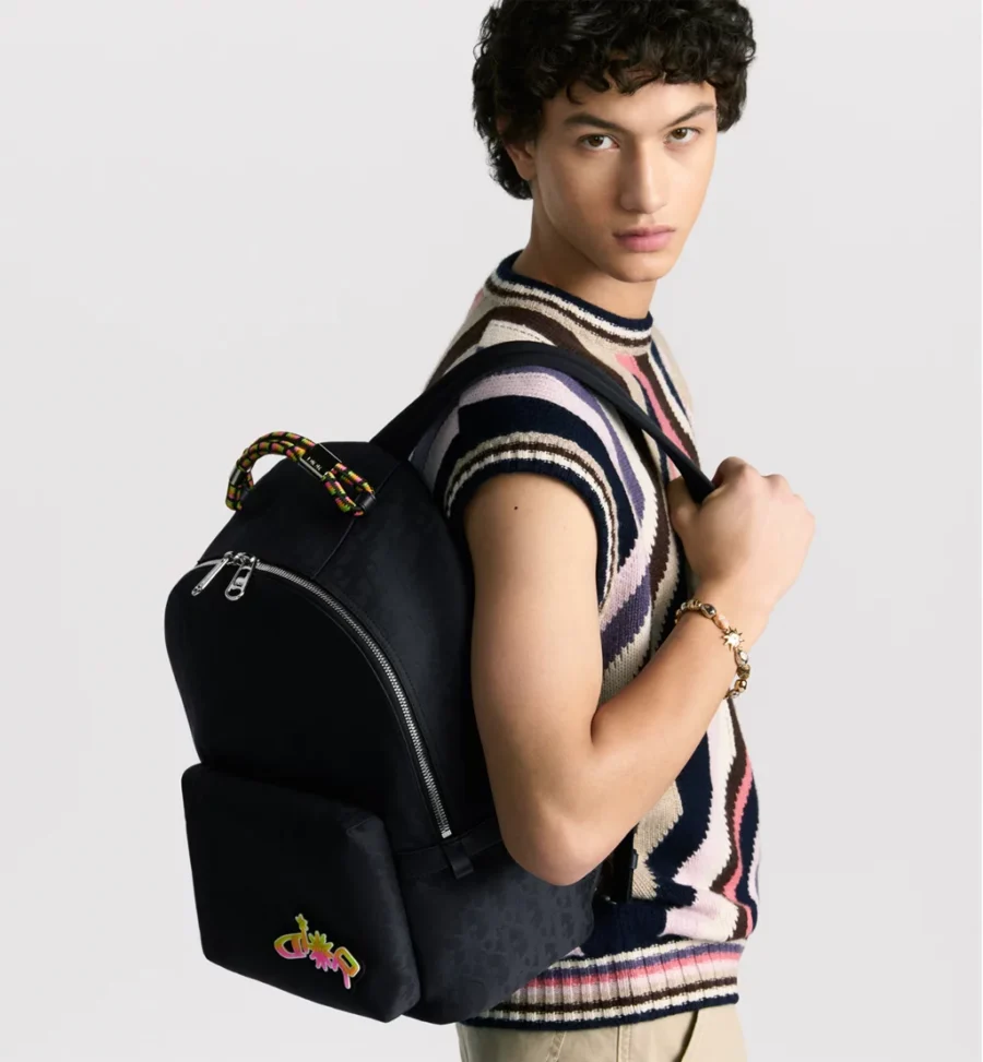 ⁦DIOR AND LEWIS HAMILTON Zipped Backpack⁩ – תמונה ⁦2⁩