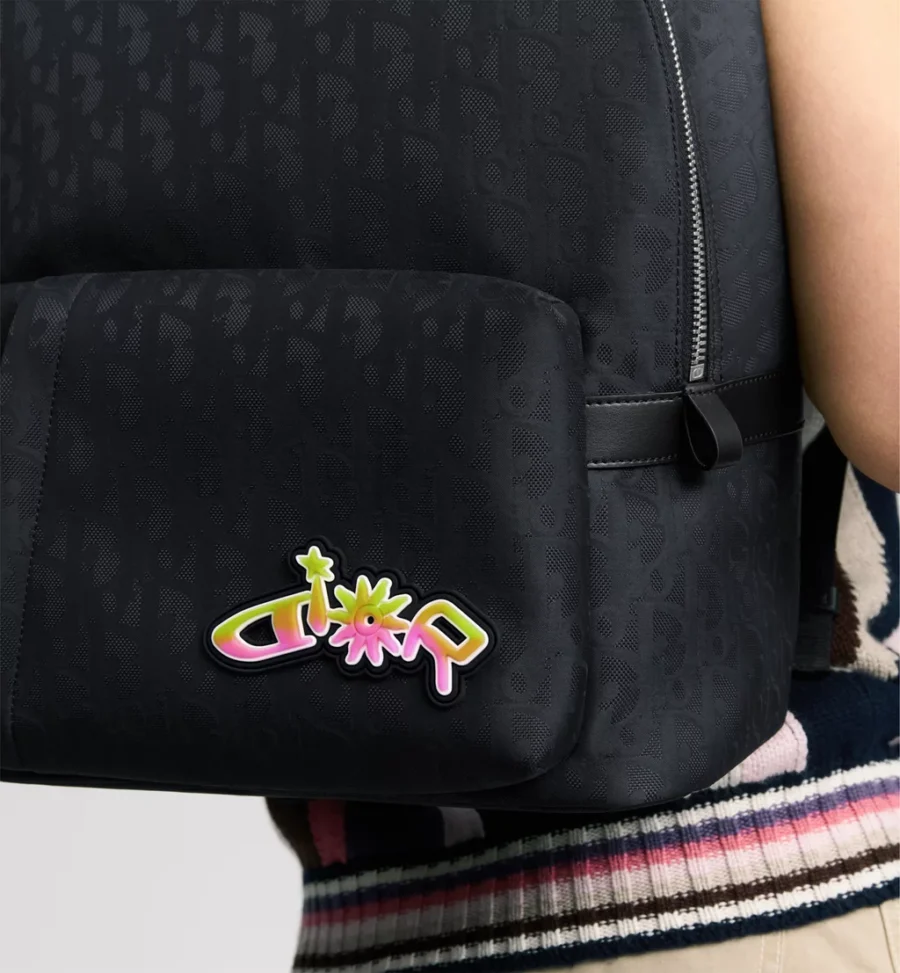 ⁦DIOR AND LEWIS HAMILTON Zipped Backpack⁩ – תמונה ⁦4⁩