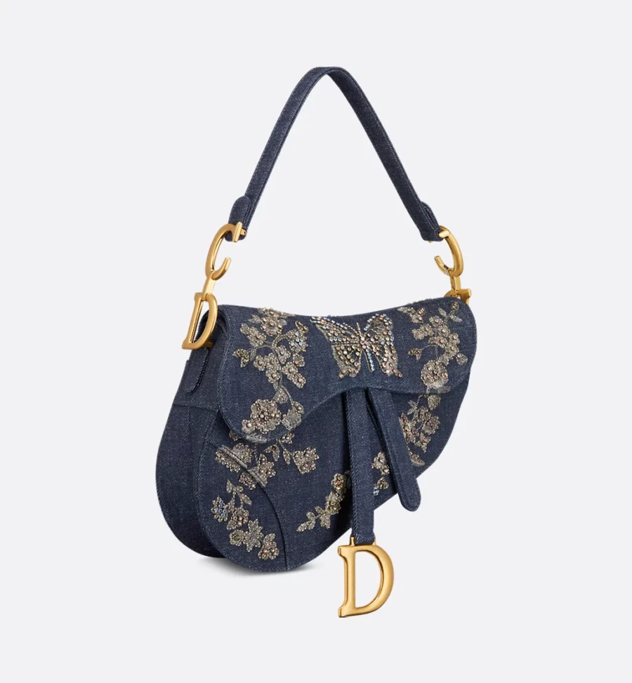 ⁦Dior Saddle Bag with Strap⁩ – תמונה ⁦3⁩