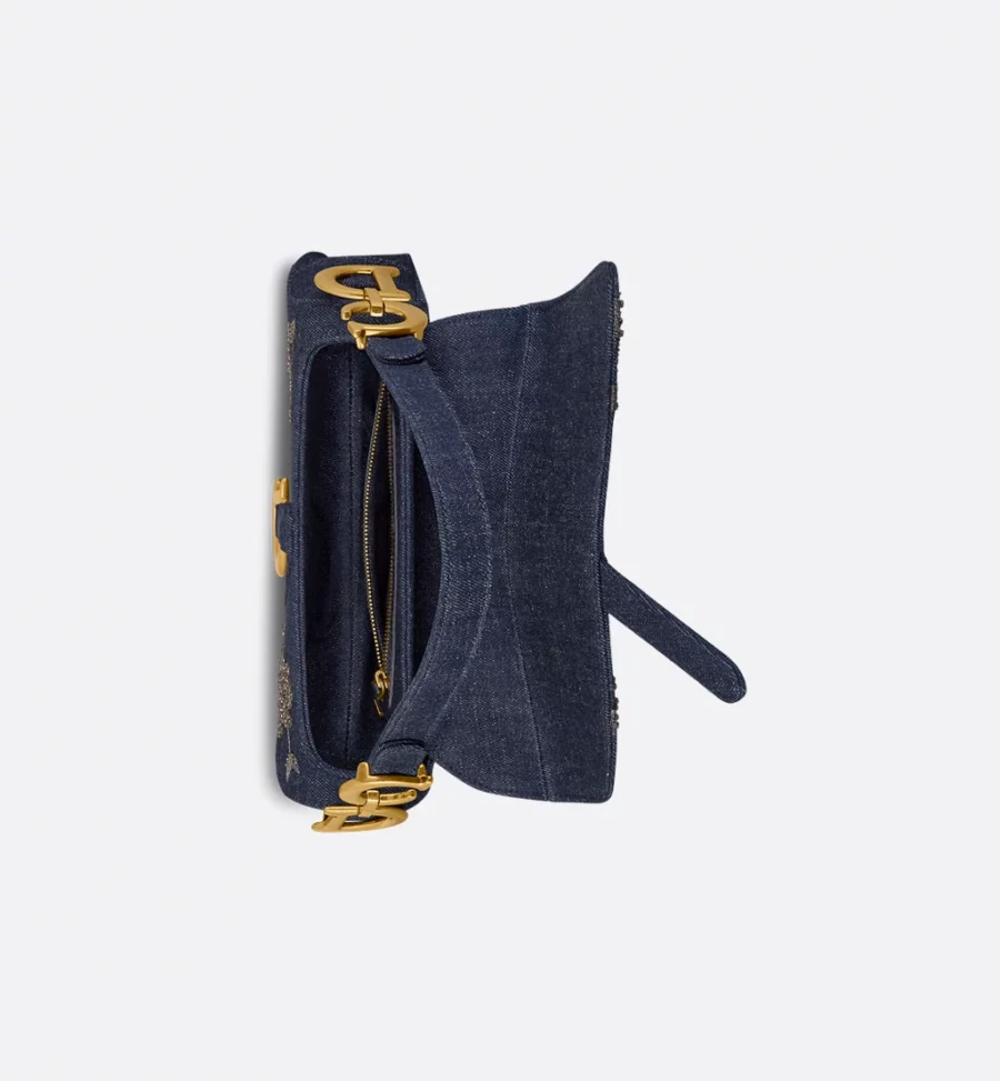 ⁦Dior Saddle Bag with Strap⁩ – תמונה ⁦4⁩