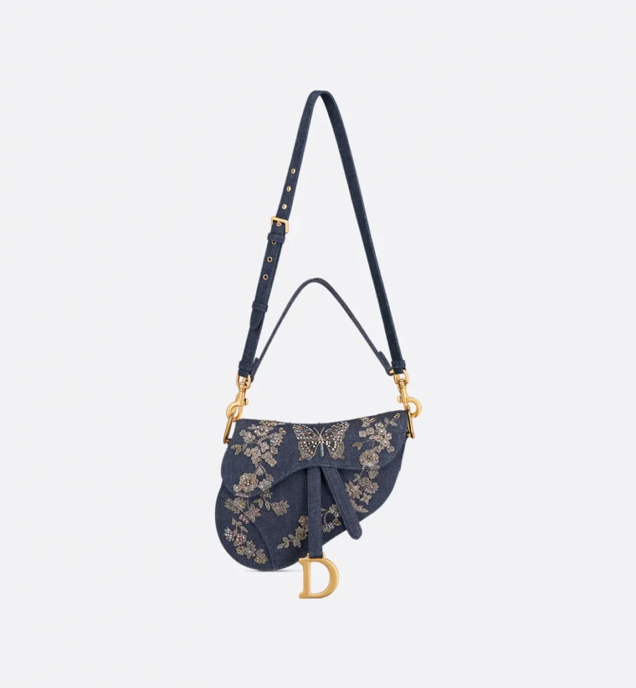 ⁦Dior Saddle Bag with Strap⁩ – תמונה ⁦5⁩