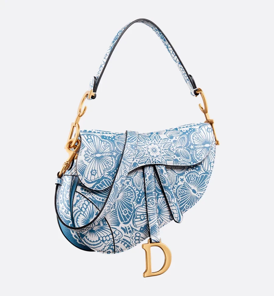 ⁦Dior Saddle Bag with Strap⁩ – תמונה ⁦3⁩