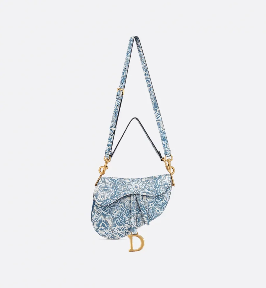 ⁦Dior Saddle Bag with Strap⁩ – תמונה ⁦5⁩