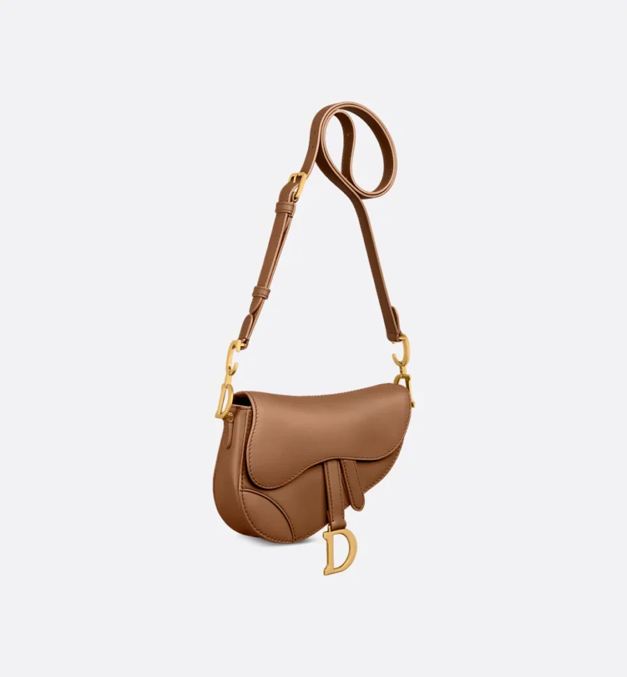 ⁦Dior Mini Soft Saddle Bag with Strap⁩ – תמונה ⁦4⁩
