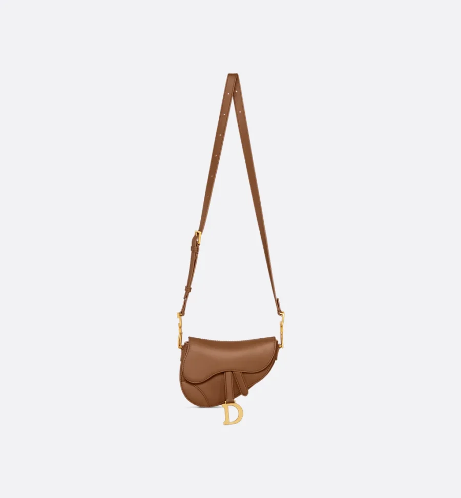 ⁦Dior Mini Soft Saddle Bag with Strap⁩ – תמונה ⁦6⁩