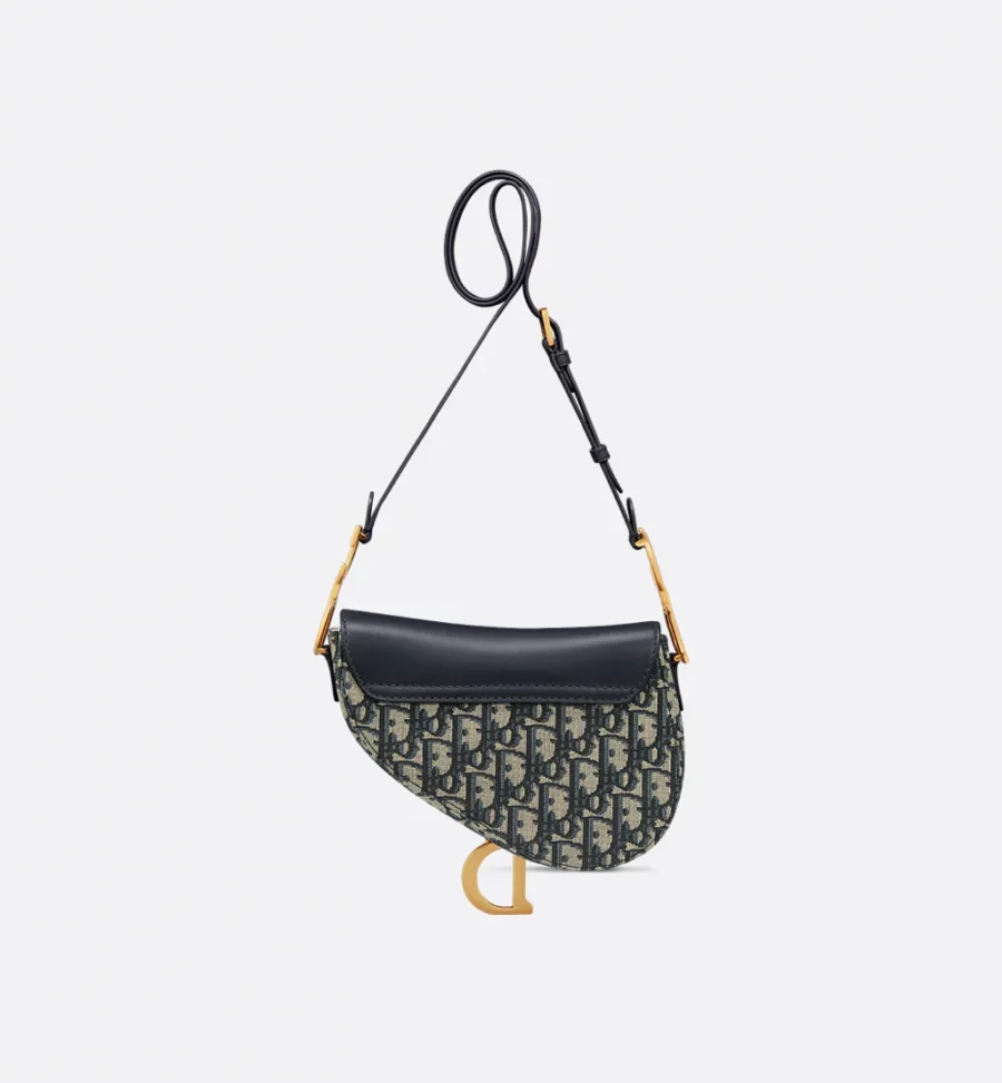 ⁦Dior Mini Soft Saddle Bag with Strap⁩ – תמונה ⁦2⁩