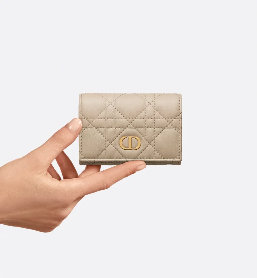 ⁦Dior Caro Glycine Wallet⁩ – תמונה ⁦8⁩