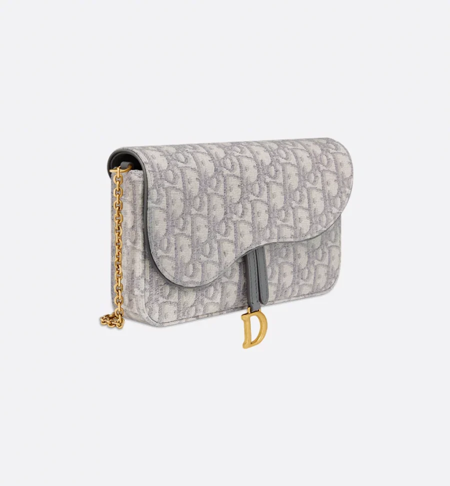 ⁦Medium Saddle Pouch with Chain⁩ – תמונה ⁦3⁩
