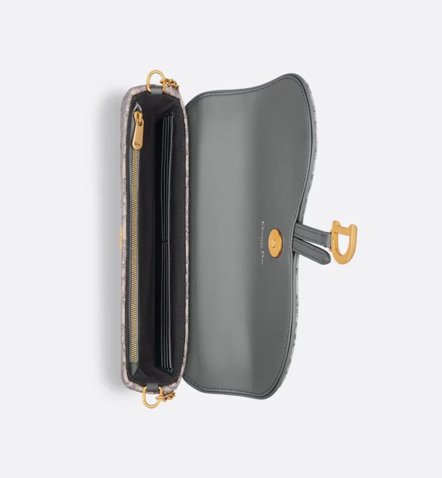 ⁦Medium Saddle Pouch with Chain⁩ – תמונה ⁦5⁩