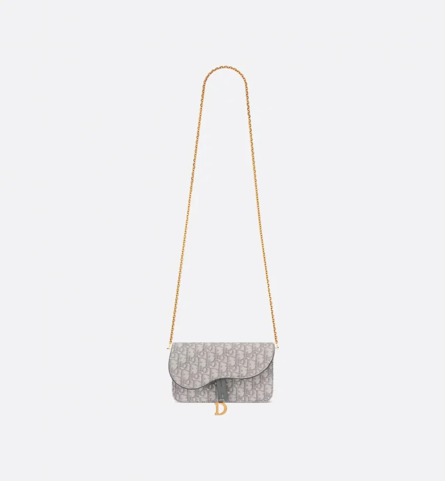 ⁦Medium Saddle Pouch with Chain⁩ – תמונה ⁦4⁩
