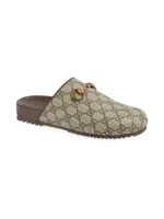 ⁦GUCCI Coated Canvas Slides⁩ – תמונה ⁦5⁩