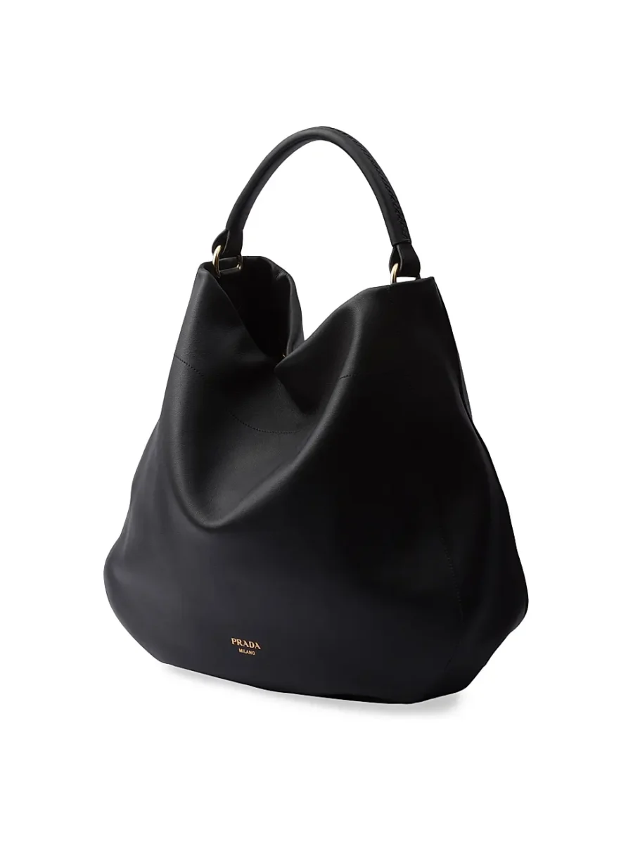 ⁦Prada Large Leather Tote Bag⁩ – תמונה ⁦4⁩