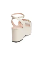 ⁦GUCCI Lady Horsebit 75MM Wedge⁩ – תמונה ⁦4⁩