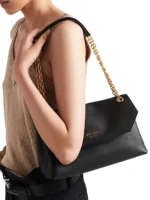 ⁦Prada Medium Leather Shoulder Bag⁩ – תמונה ⁦8⁩