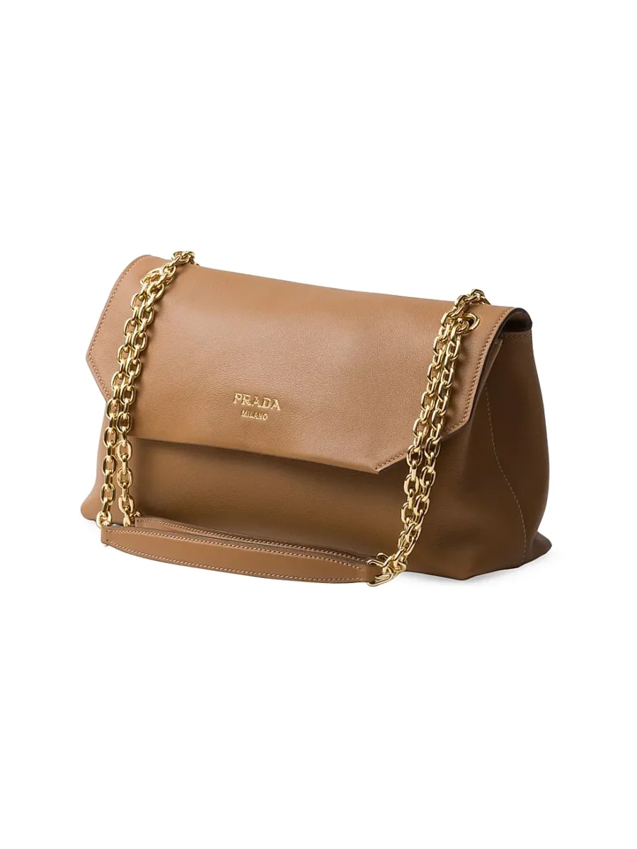 ⁦Prada Medium Leather Shoulder Bag⁩ – תמונה ⁦11⁩