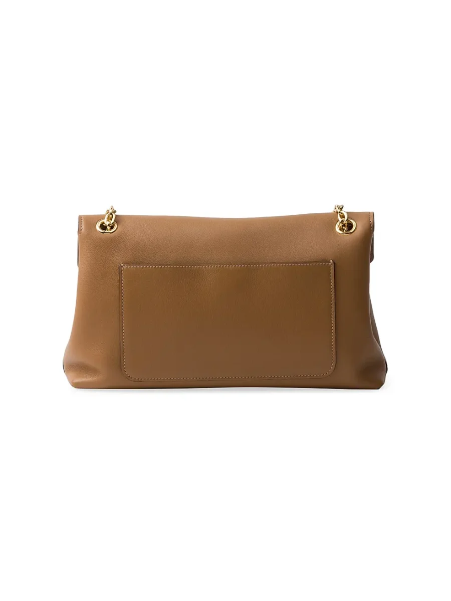 ⁦Prada Medium Leather Shoulder Bag⁩ – תמונה ⁦10⁩