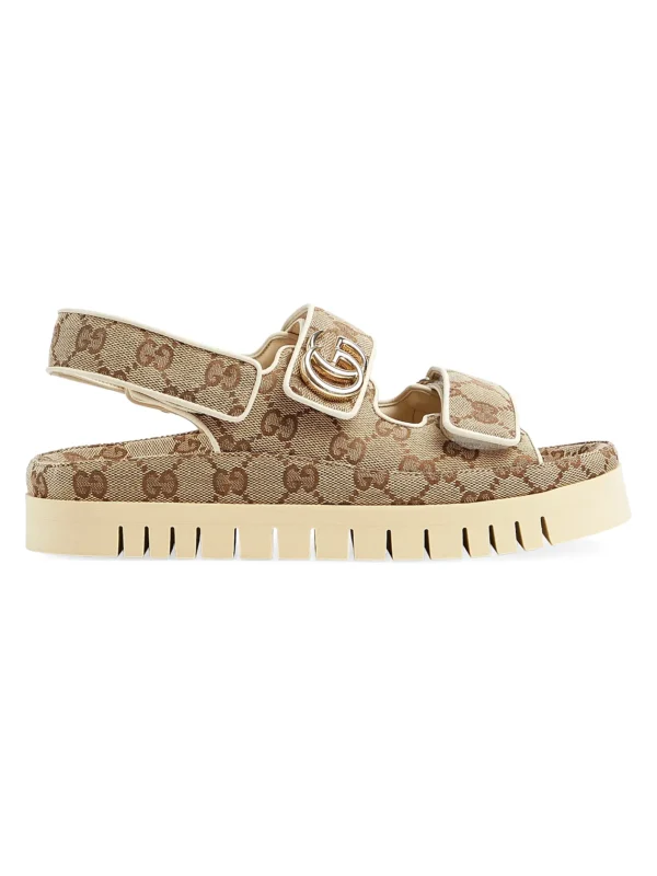 GUCCI Sandal Double GG