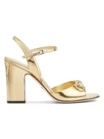 GUCCI Lady Horsebit 75MM Metallic