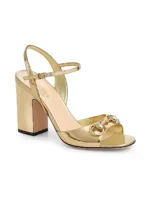 ⁦GUCCI Lady Horsebit 75MM Metallic⁩ – תמונה ⁦5⁩