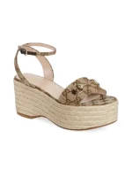 ⁦GUCCI Lady Horsebit 75MM GG Wedge⁩ – תמונה ⁦5⁩