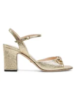 GUCCI Lady Horsebit 75MM Metallic